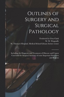 Frederick Le Gros Clark, W. W. (William Warwick) . Wagstaffe, St Thomas's Hospital Medical School - Outlines of Surgery and Surgical Pathology [electronic Resource], Häftad