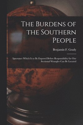 bokomslag Burdens of the Southern People