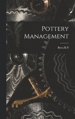 bokomslag Pottery Management