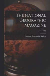 bokomslag National Geographic Magazine; v. 4 1892