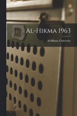 bokomslag Al-Hikma 1963