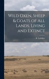 bokomslag Wild Oxen, Sheep & Goats of All Lands, Living and Extinct [microform]