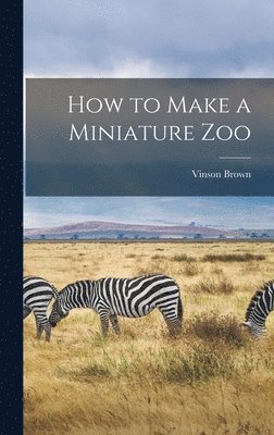 bokomslag How to Make a Miniature Zoo