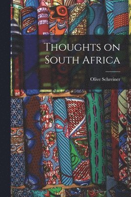 bokomslag Thoughts on South Africa