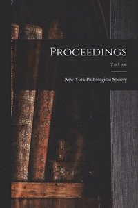 bokomslag Proceedings; 2 n.4 n.s.