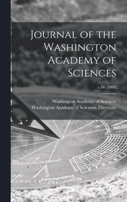 bokomslag Journal of the Washington Academy of Sciences; v.86 (2000)