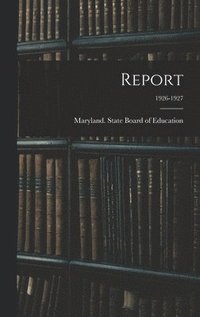 bokomslag Report; 1926-1927