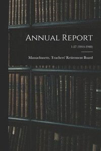 bokomslag Annual Report; 1-27 (1914-1940)
