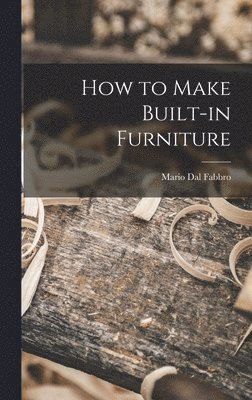 How to Make Built-in Furniture 1