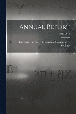 Annual Report; 2017-2018 1