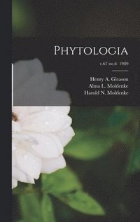 bokomslag Phytologia; v.67 no.6 1989
