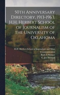 bokomslag 50th Anniversary Directory, 1913-1963, H.H. Herbert School of Journalism of the University of Oklahoma