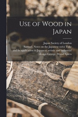 Use of Wood in Japan 1