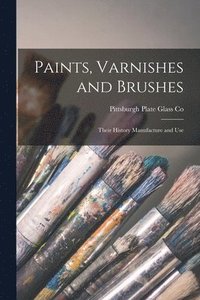 bokomslag Paints, Varnishes and Brushes; Their History Manufacture and Use