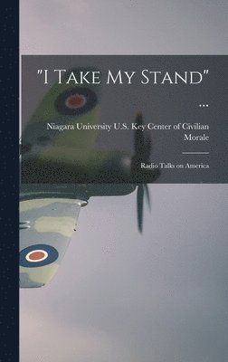 bokomslag "I Take My Stand" ...