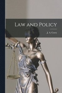 bokomslag Law and Policy