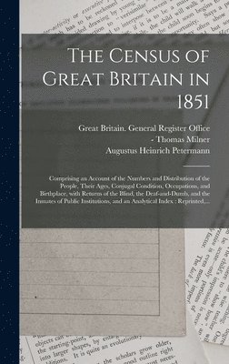 bokomslag Census of Great Britain in 1851