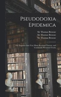 bokomslag Pseudodoxia Epidemica