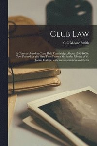 bokomslag Club Law