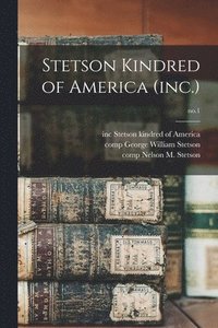 bokomslag Stetson Kindred of America (inc.); no.1