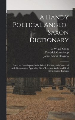 bokomslag Handy Poetical Anglo-Saxon Dictionary