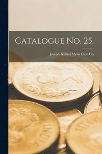 bokomslag Catalogue No. 25.