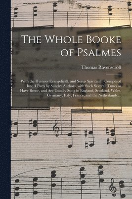 bokomslag Whole Booke of Psalmes
