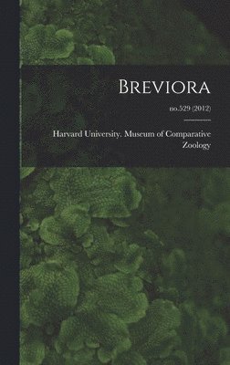 bokomslag Breviora; no.529 (2012)