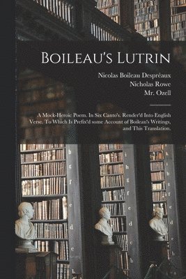 Boileau's Lutrin