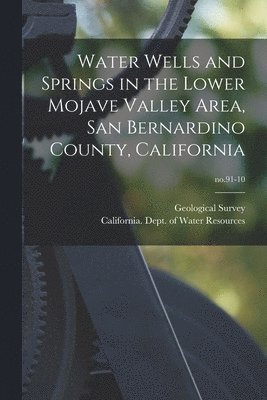 bokomslag Water Wells and Springs in the Lower Mojave Valley Area, San Bernardino County, California; no.91-10