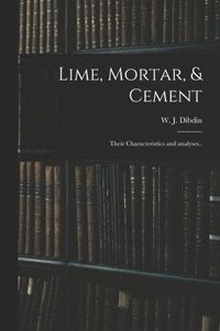 bokomslag Lime, Mortar, & Cement