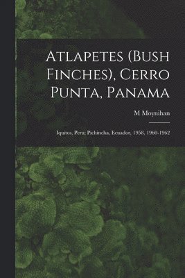 Atlapetes (Bush Finches), Cerro Punta, Panama; Iquitos, Peru; Pichincha, Ecuador, 1958, 1960-1962 1