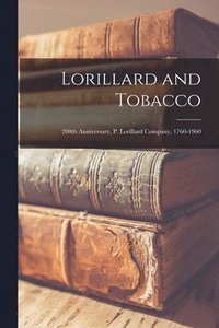 bokomslag Lorillard and Tobacco