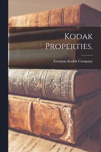 bokomslag Kodak Properties.