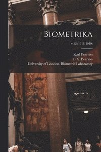 bokomslag Biometrika; v.12 (1918-1919)