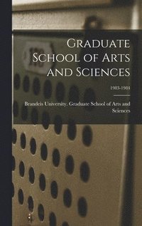 bokomslag Graduate School of Arts and Sciences; 1983-1984