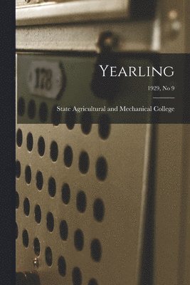 Yearling; 1929, no 9 1