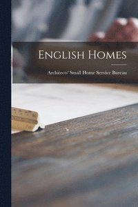 bokomslag English Homes