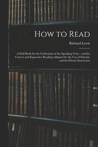 bokomslag How to Read