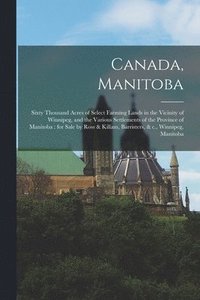 bokomslag Canada, Manitoba [microform]