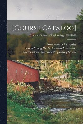 bokomslag [Course Catalog]; Graduate School of Engineering 1988/1989