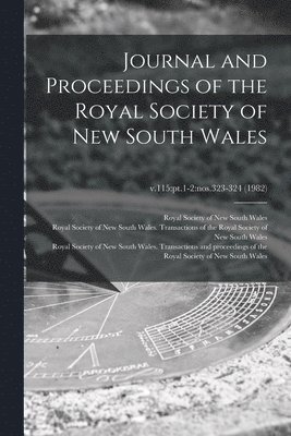 Journal and Proceedings of the Royal Society of New South Wales; v.115 1