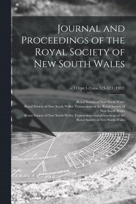 Journal and Proceedings of the Royal Society of New South Wales; v.115
