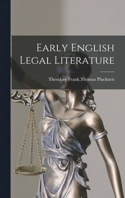 bokomslag Early English Legal Literature