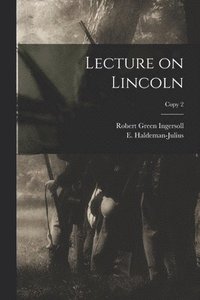 bokomslag Lecture on Lincoln; copy 2