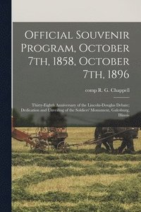 bokomslag Official Souvenir Program, October 7th, 1858, October 7th, 1896