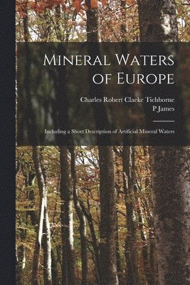 P James, P. James, Charles Robert Claeke Tichborne - Mineral Waters of Europe; Including a Short Description of Artificial Mineral Waters, Häftad