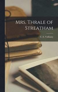 bokomslag Mrs. Thrale of Streatham