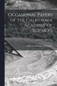 bokomslag Occasional Papers of the California Academy of Sciences; no.156 pt.1 (2009