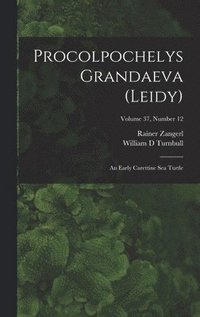 bokomslag Procolpochelys Grandaeva (Leidy): an Early Carettine Sea Turtle; Volume 37, number 12